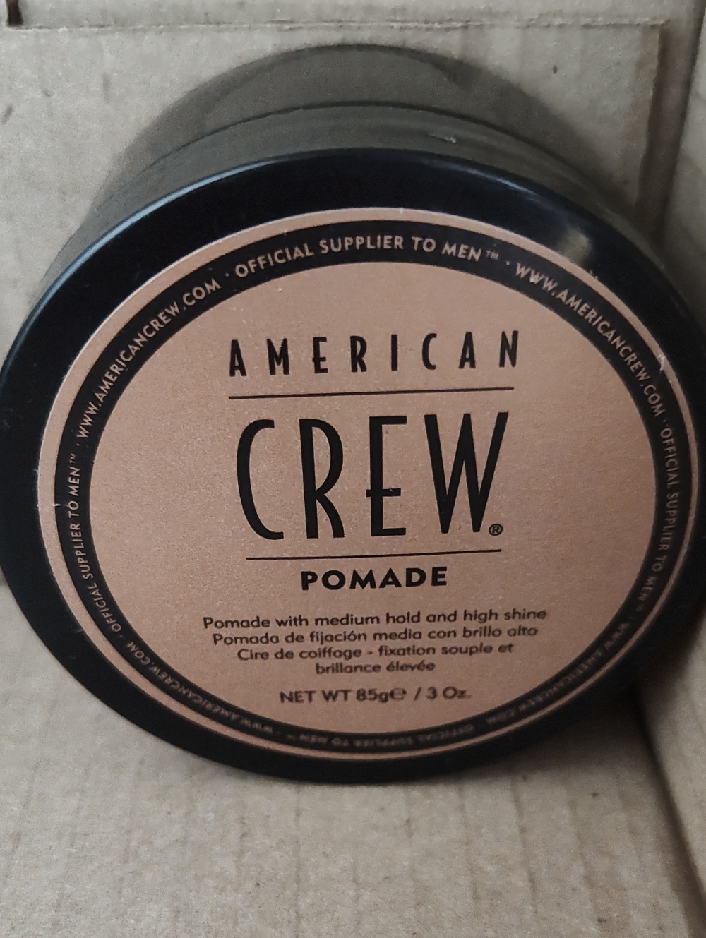 American Crew Pomade - Hold & Shine for Men